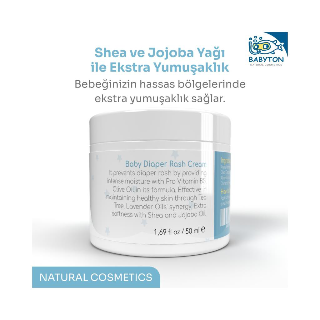 Babyton Pişik Önleyici Krem 50 ml Babyton Pişik Önleyici Krem 50 ml
