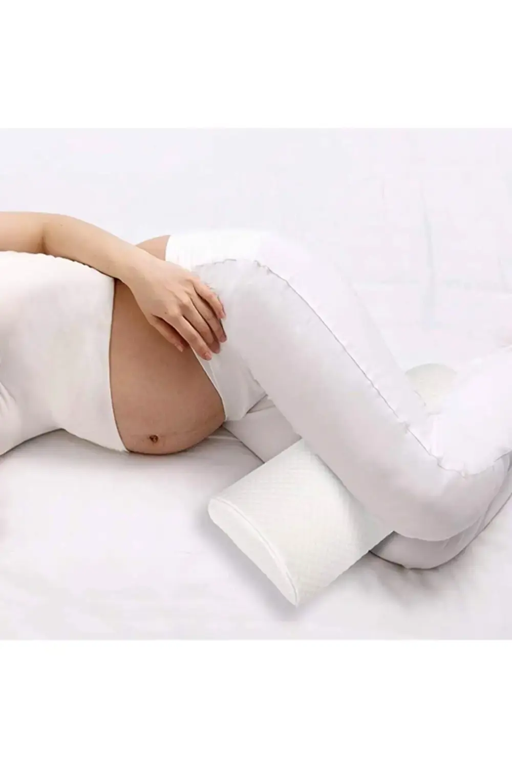 Bacak Arası Diz Altı Sırt Yastığı Hafızalı Visco Destek Yastığı