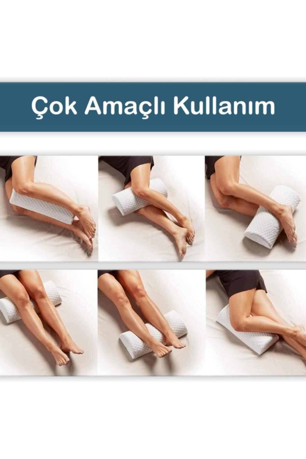 Bacak Arası Diz Altı Sırt Yastığı Hafızalı Visco Destek Yastığı