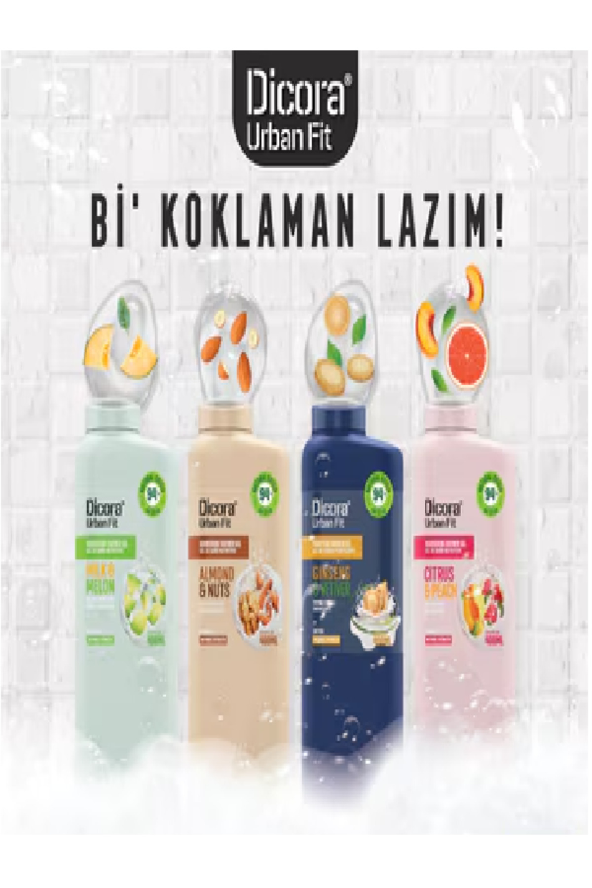 Badem ve Fındık B Vitaminli Duş Jeli 400 ml x 2 Adet