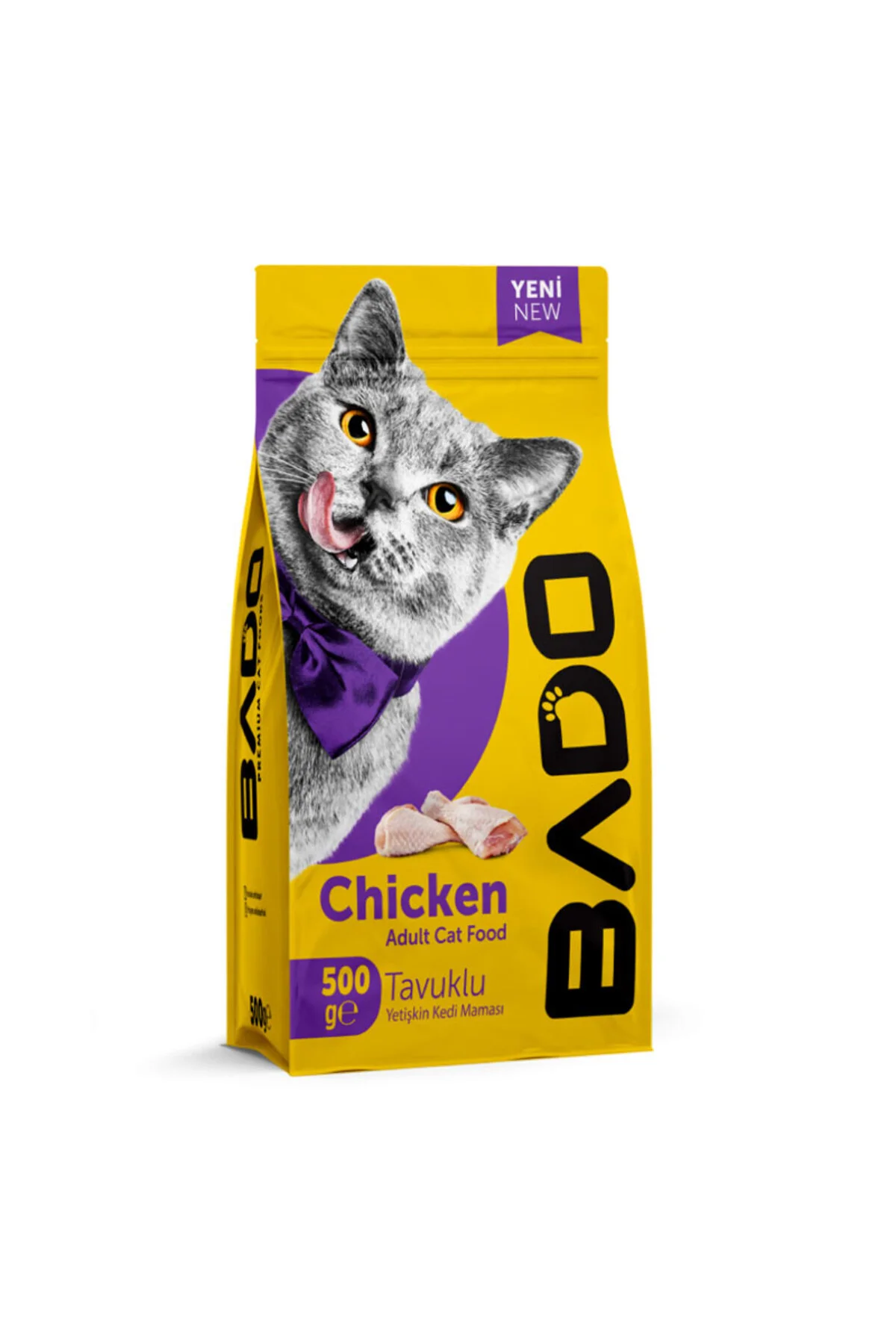BADOYetişkin Kedi Maması Tavuk Etli 500gr