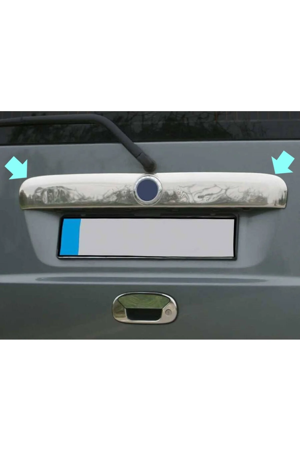 Bagaj Çıtası Krom Doblo-1 Facelift Panel Van LAV 2006-2010 Arası Modeller İçin
