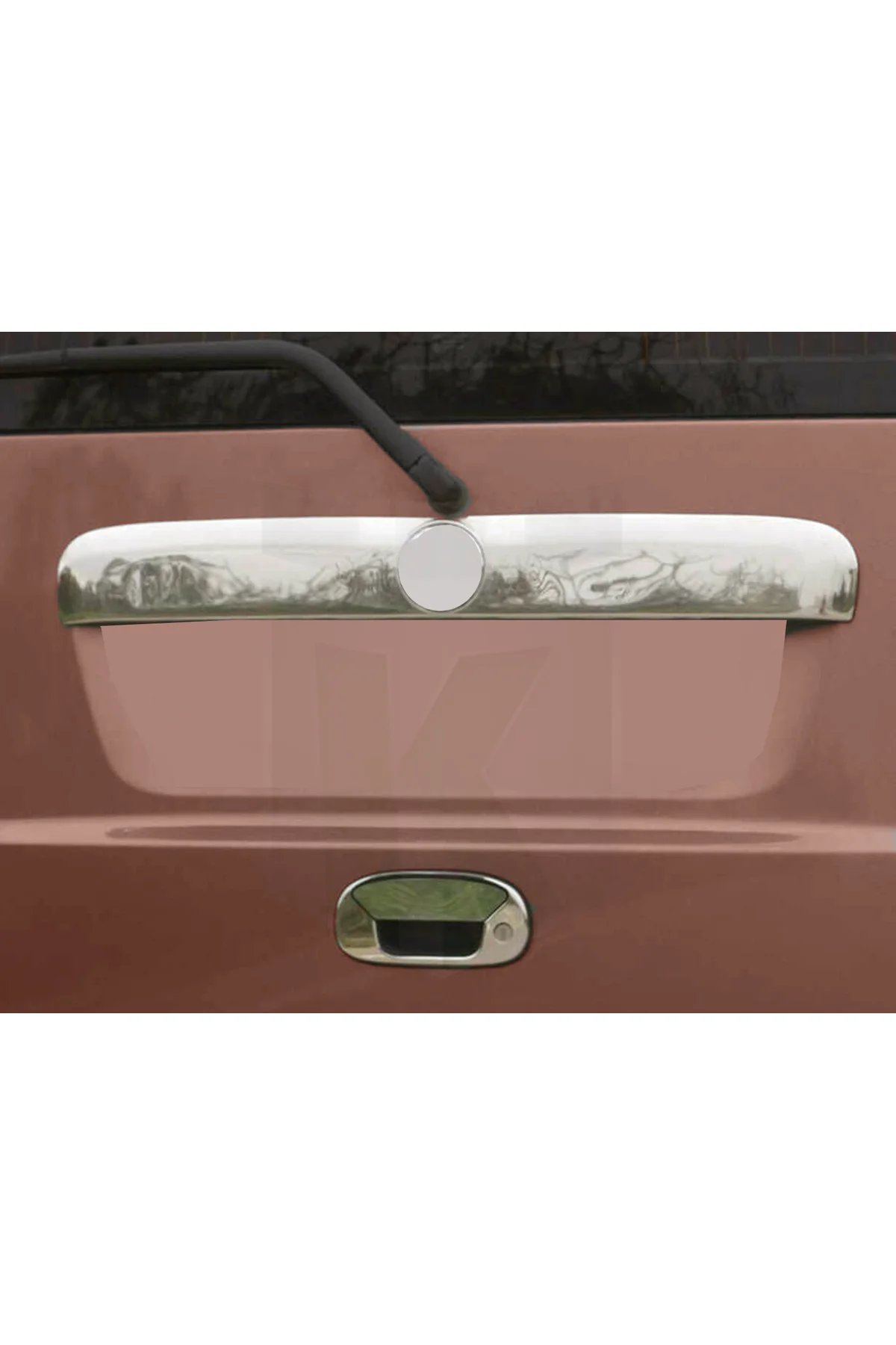 Bagaj Çıtası Krom Doblo-1 Facelift Panel Van LAV 2006-2010 Arası Modeller İçin