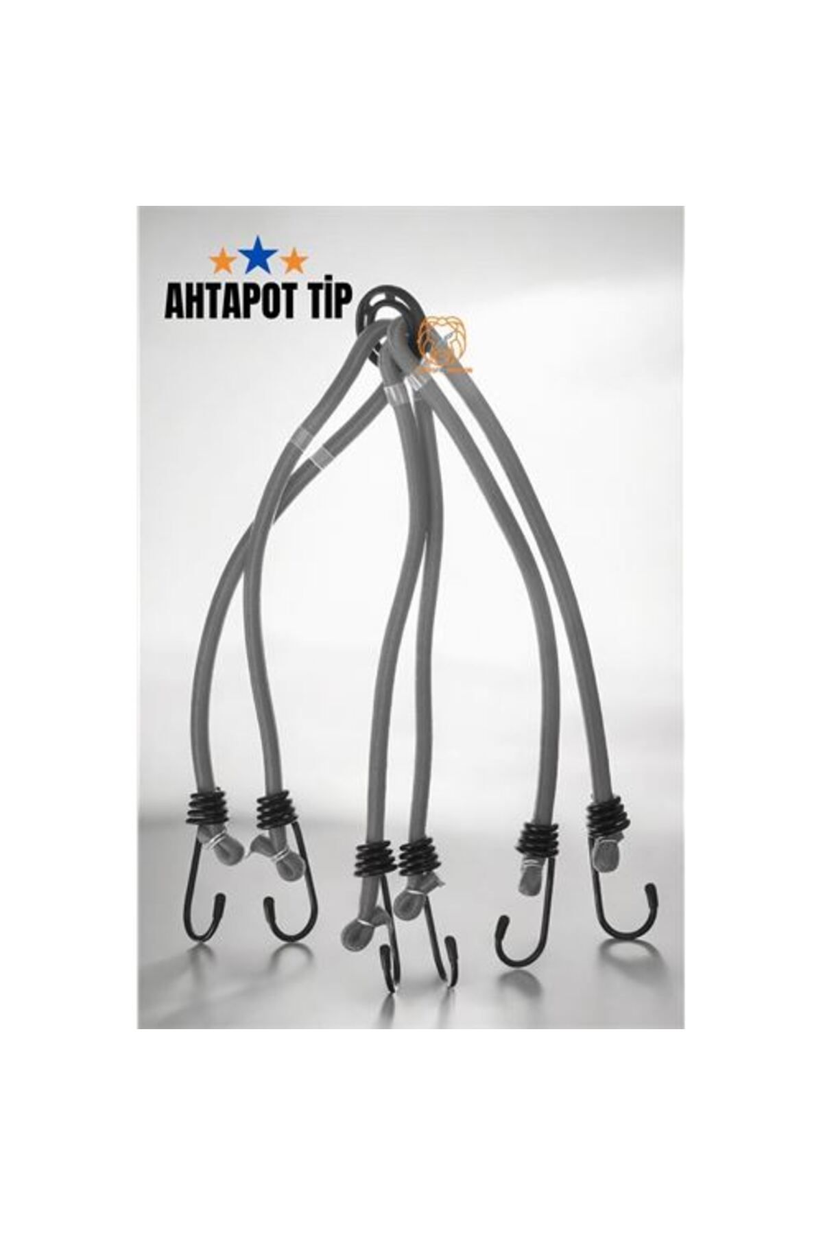 Modacar Bagaj Lastiği 6 Kancalı Ahtapot Model