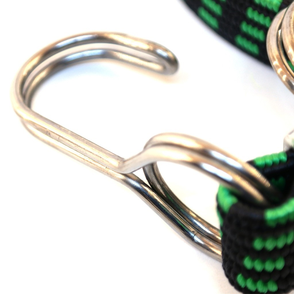 Alkan Mb Bagaj Lastiği Kalın Çelik Kancalı 15Mmx5mmx100mm A Kalite Mavi