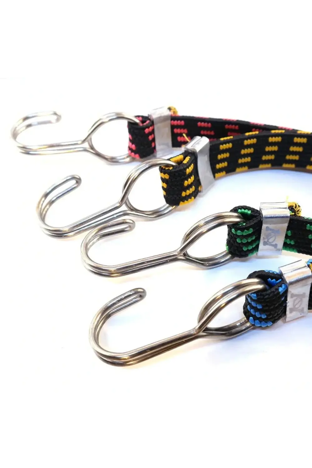 Bagaj Lastiği Kalın Çelik Kancalı 15mmx5mmx100mm A Kalite Kırmızı