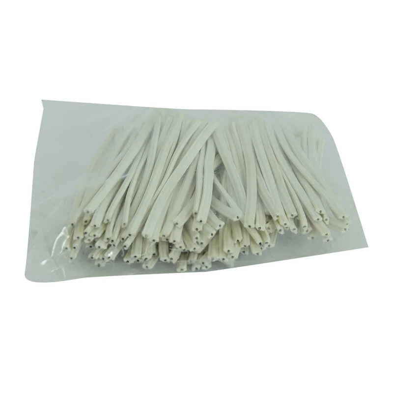 Bağlama Teli Tel Klips Pvc Kaplamalı Beyaz 100 Gr Takribi 100  1 Paket