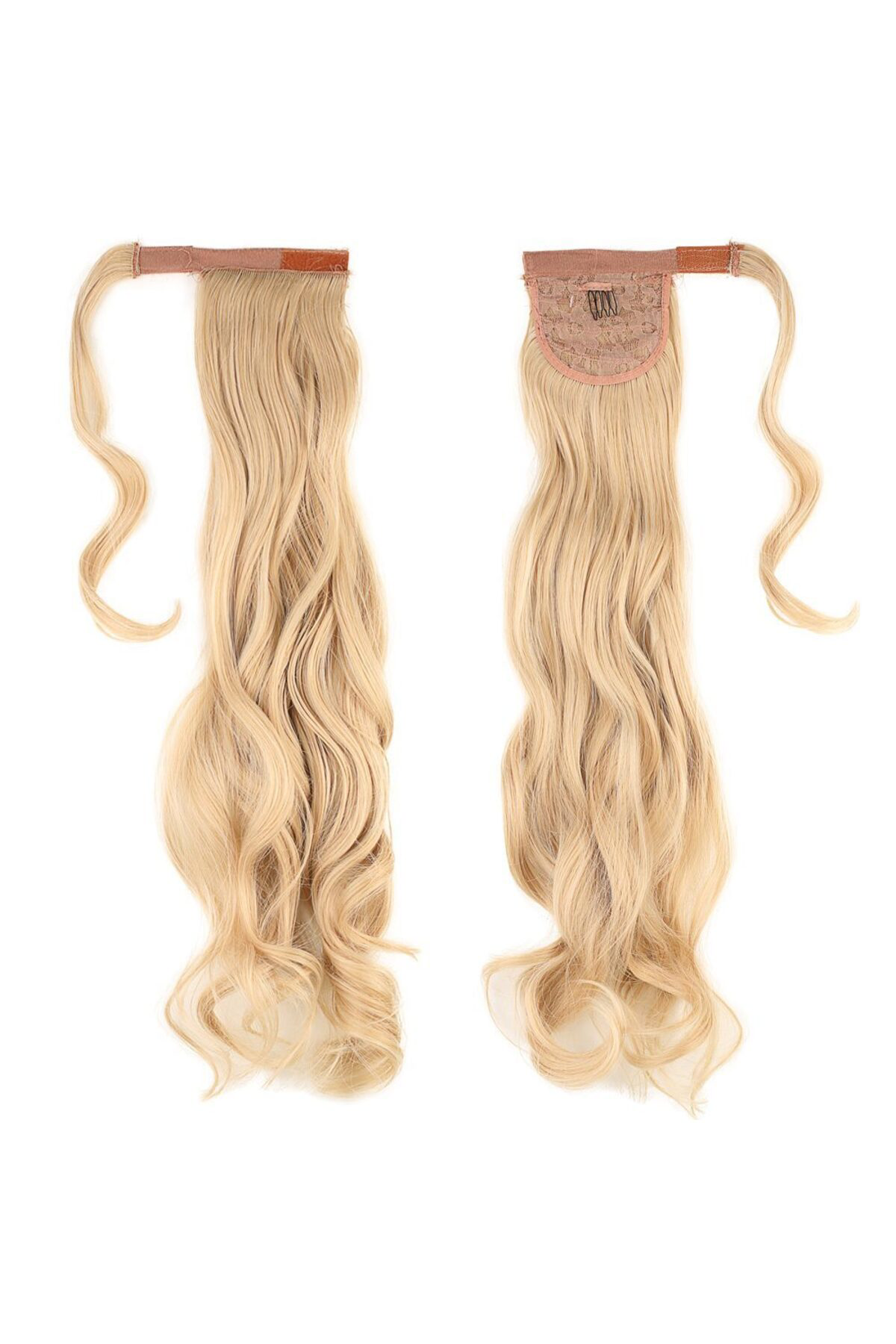 Elthewan Bağlamalı Dalgalı At Kuyruğu / Balköpüğü Beyaz Platin Röfleli