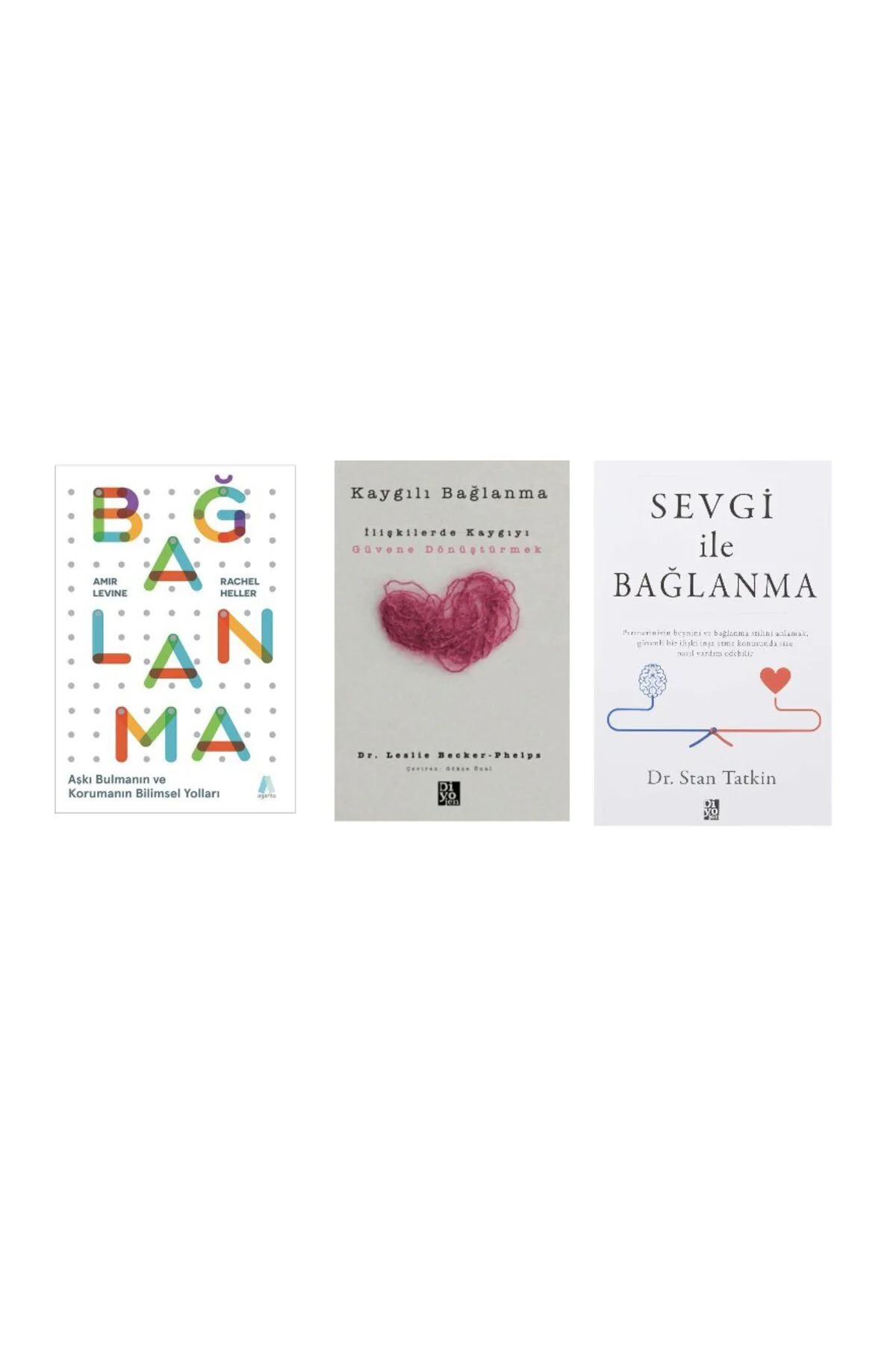 baglanma + kaygili baglanma + sevgi ile baglanma= 3 set