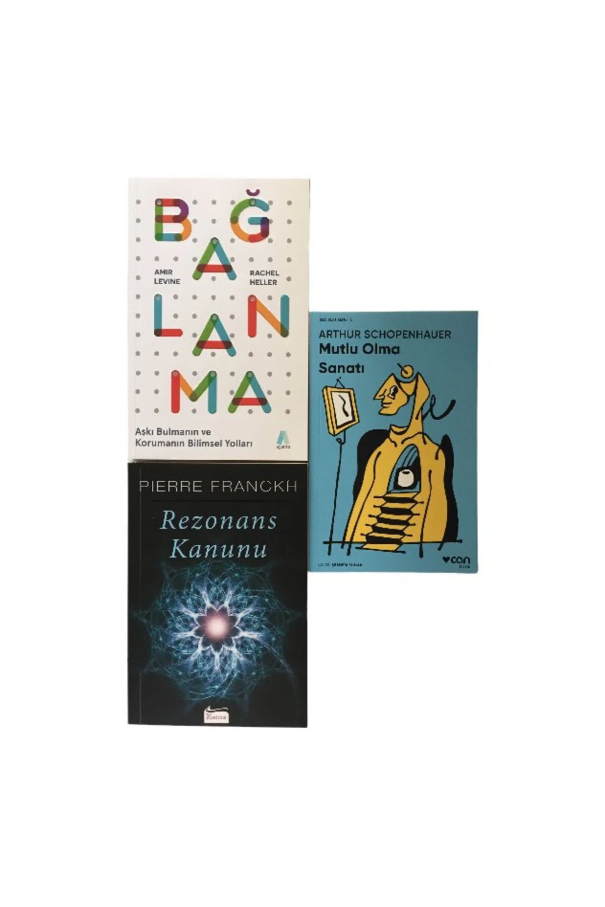 BAGLANMA+REZONANS KANUNU+MUTLU OLMA SANATI 3 SET