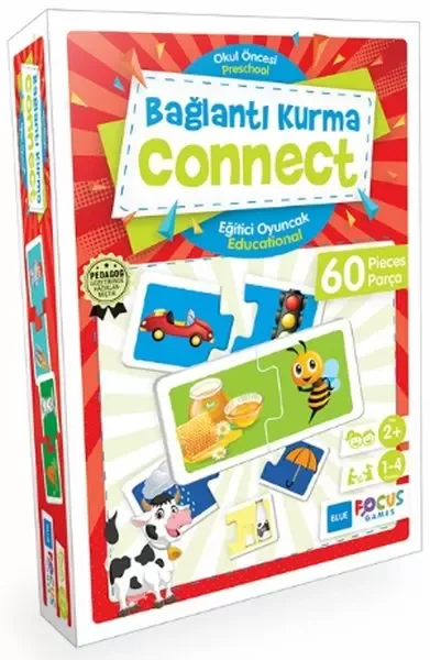 Bağlantı Kurma - Eğitici Oyunlar 60 Parça