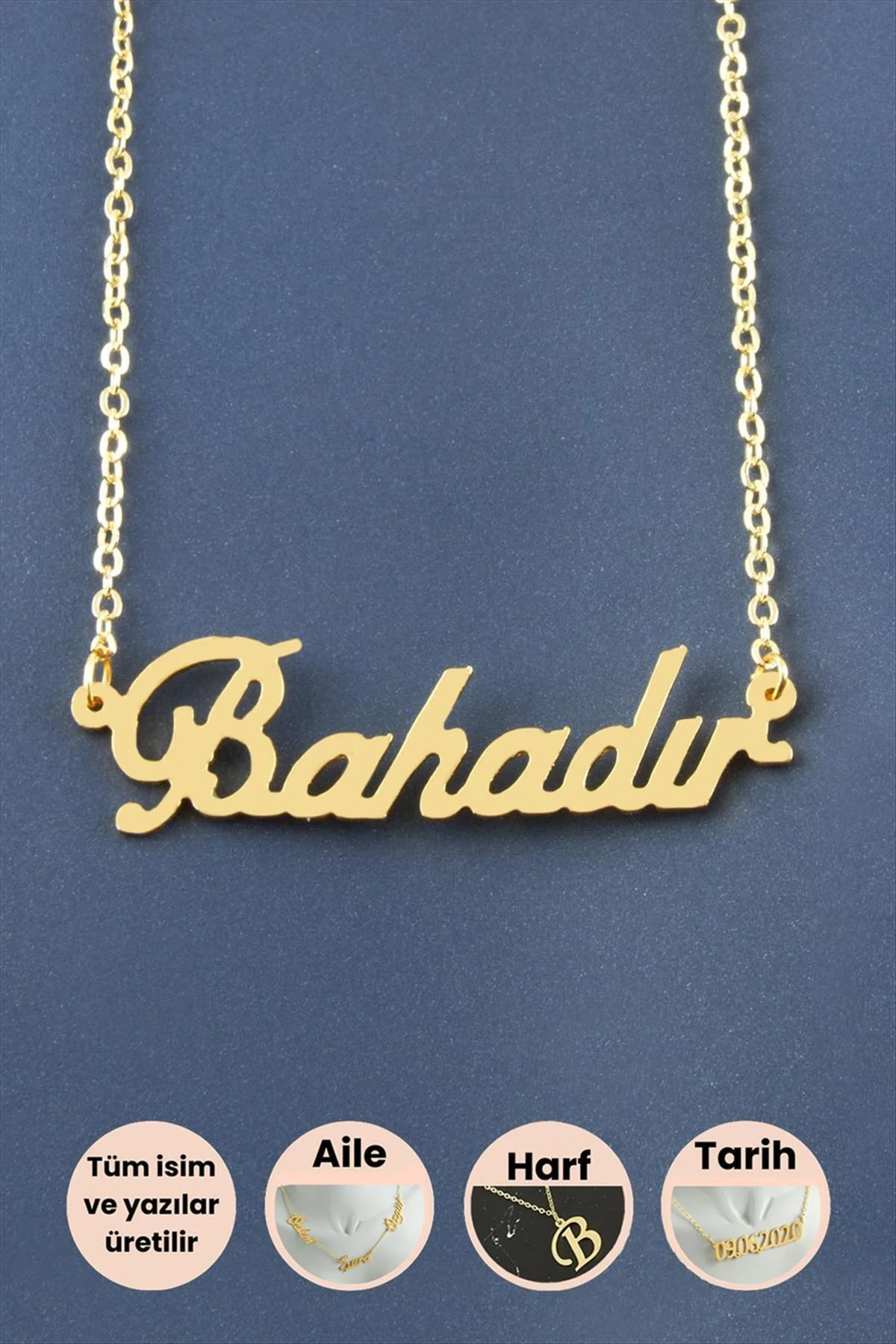 Bahadır İsimli Kolye Bahadır İsimli Kolye