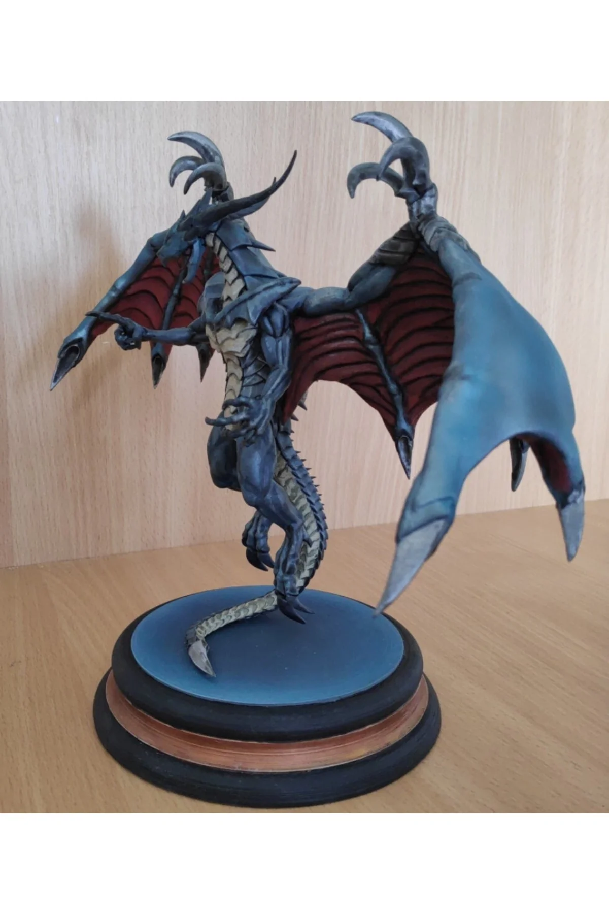 Bahamut Ejder Boyalı Figür 26 Cm (dev Boy)