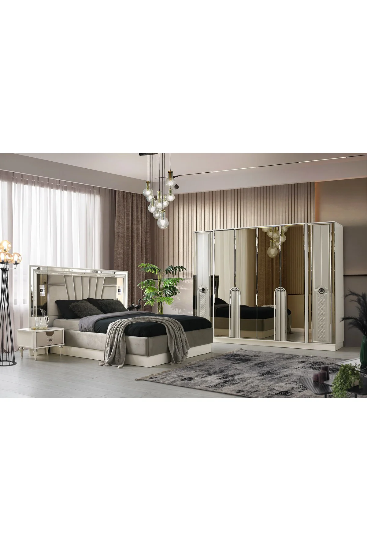 Bahar Mdf Yatak Odası Takımı Bazalı Fiyatı, Yorumları ve Özellikleri