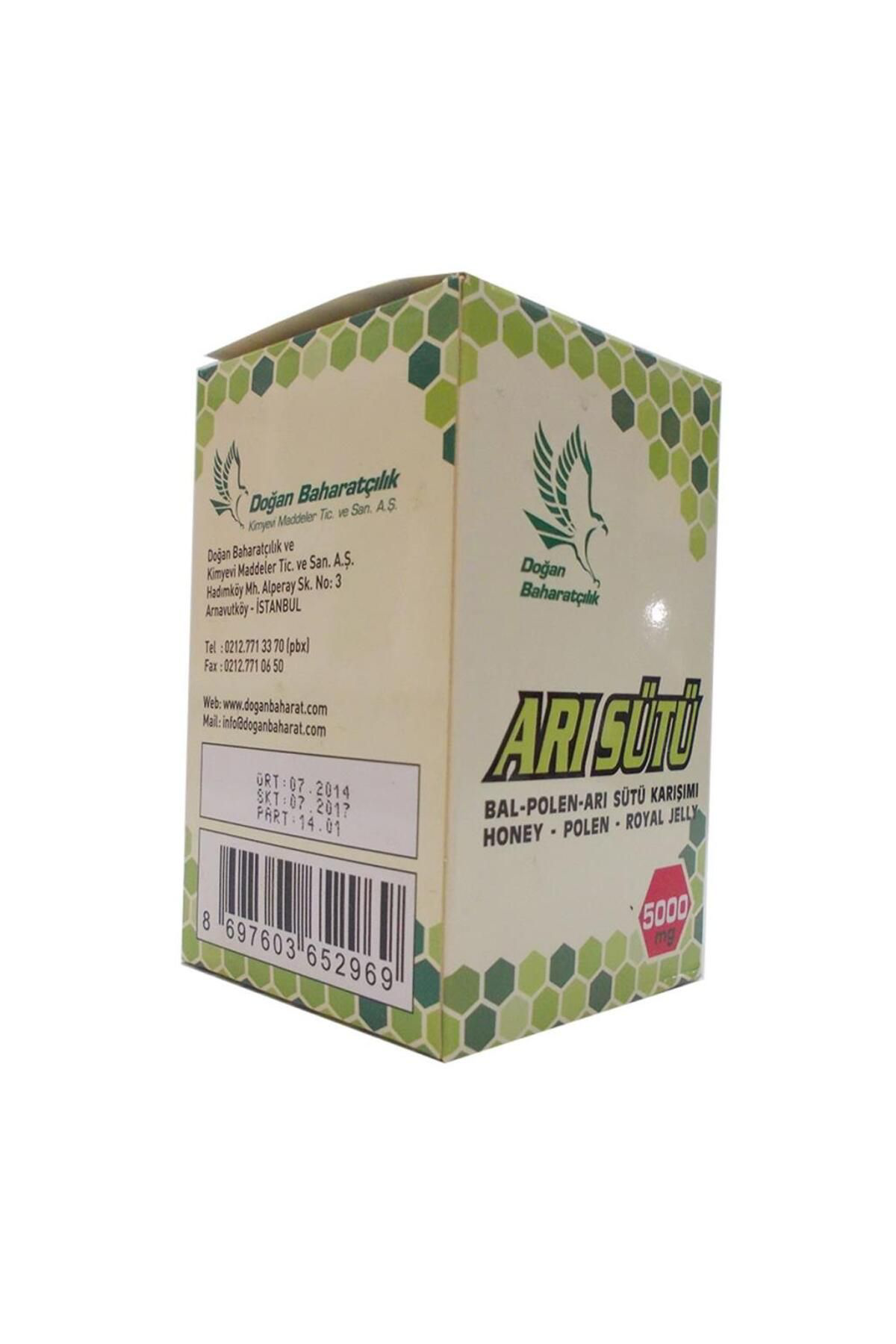 Doğan Baharat 5000 Mg Bal Polen Ari Sütü Karişimi 230 G Bebe Doz