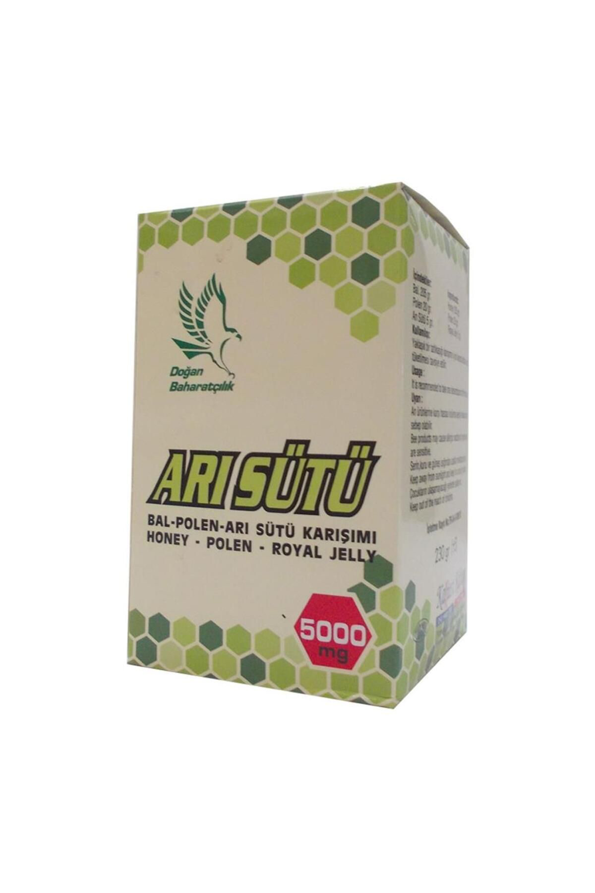 Doğan Baharat 5000 Mg Bal Polen Ari Sütü Karişimi 230 G Bebe Doz
