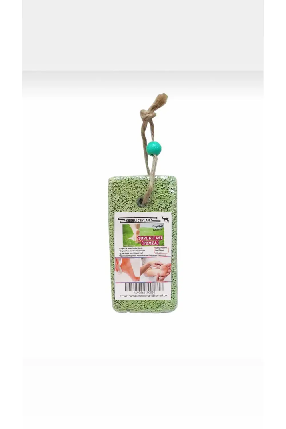Baharatçılık Ipli Doğal Topuk Taşı Ponza El Ayak Bakımı