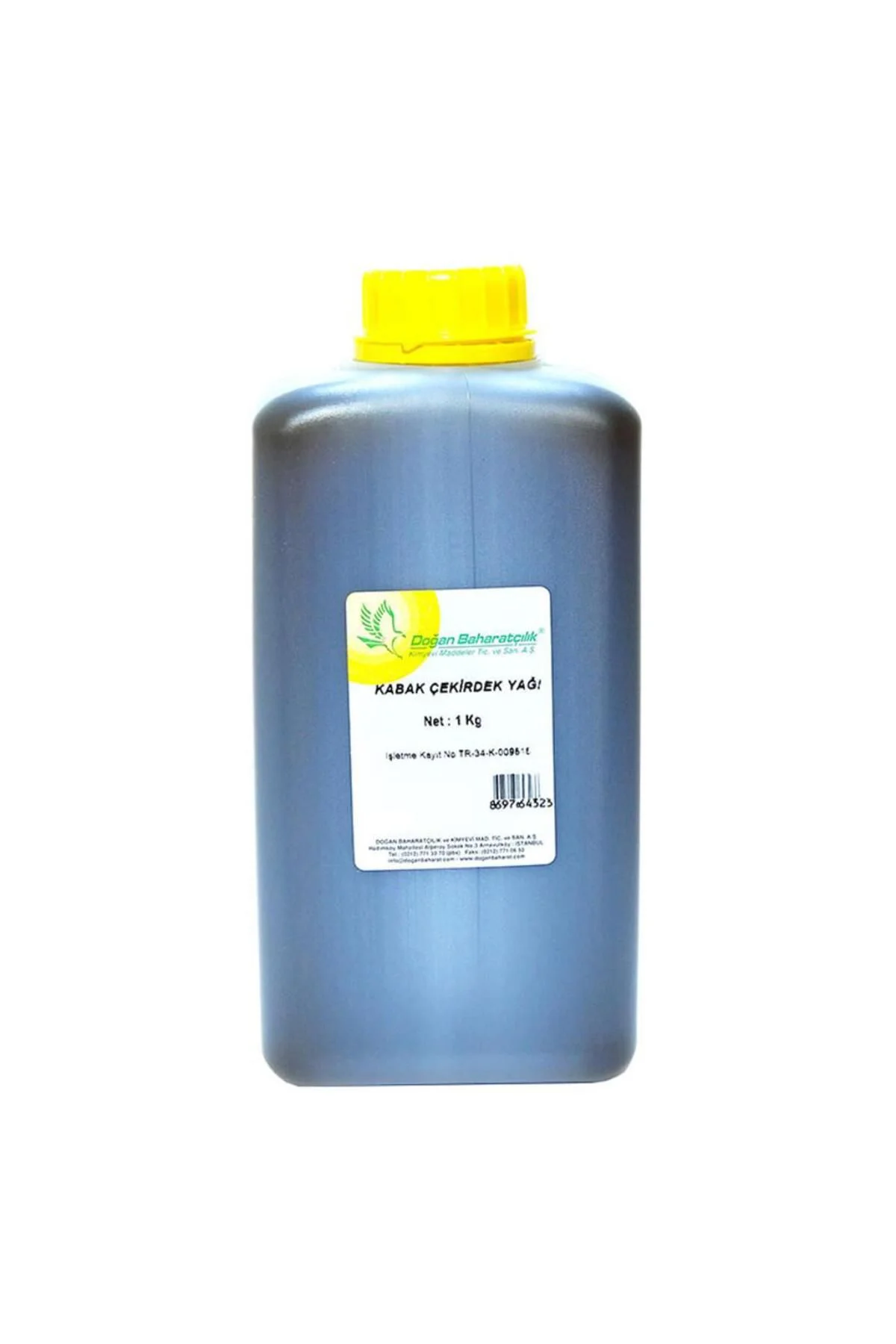 Baharatçılık Kabak Çekirdeği Yağı 1kg Kiloluk Doğal Saf Baharatçılık Kabak Çekirdeği Yağı 1kg Kiloluk Doğal Saf