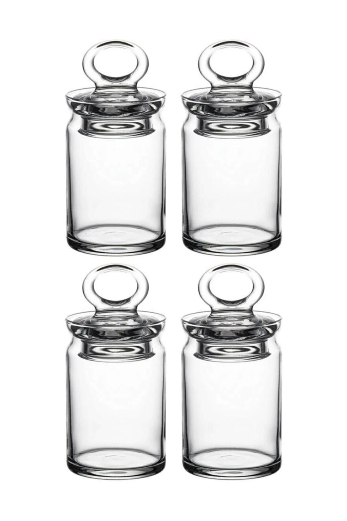 Baharatlık 4 Li Kıtchen Mini Kavanoz 95104-4 438Qseri