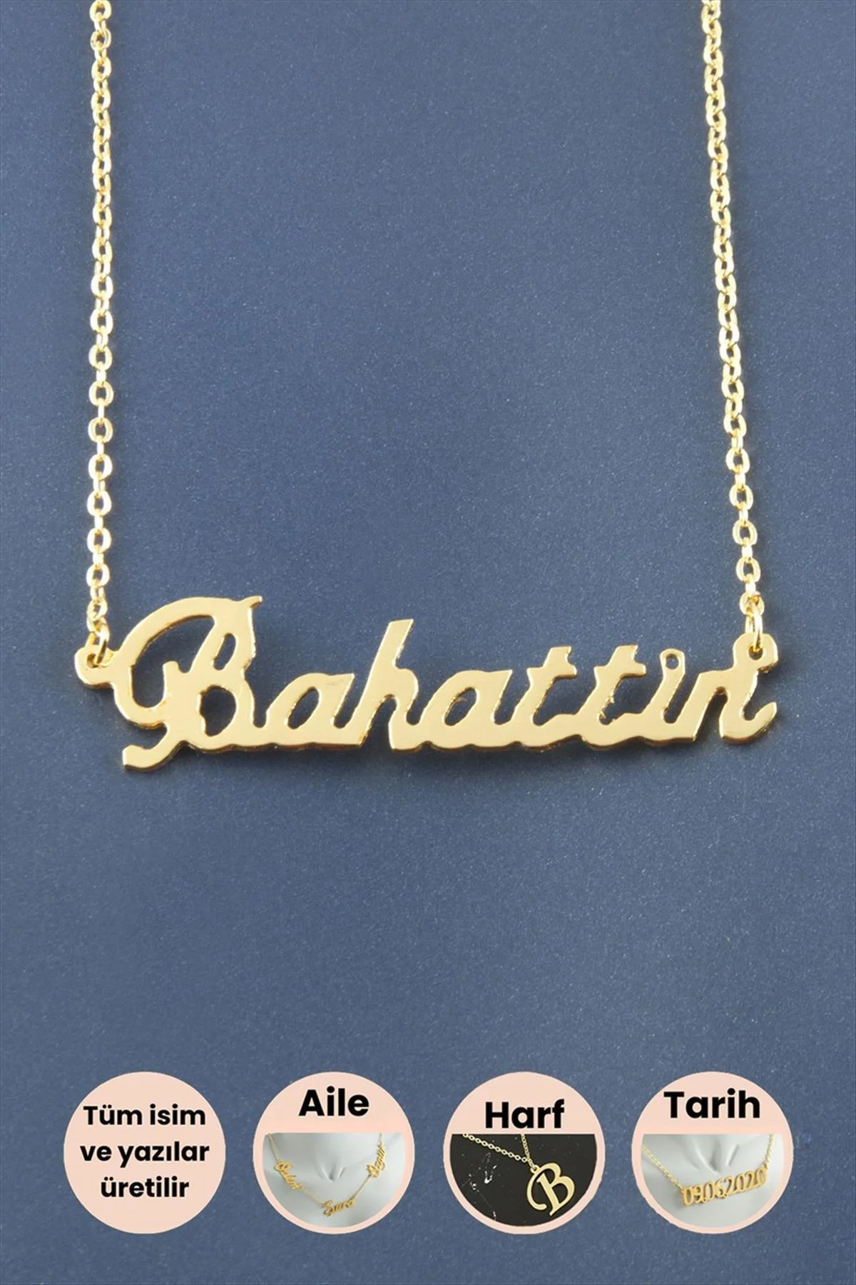 Bahattin İsimli Kolye Bahattin İsimli Kolye