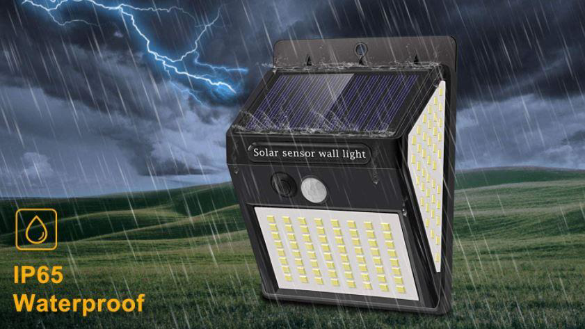 Bahçe Aydınlatma Sensörlü Su Geçirmez 222 LED Bahçe Aydınlatma Sensörlü Su Geçirmez 222 LED