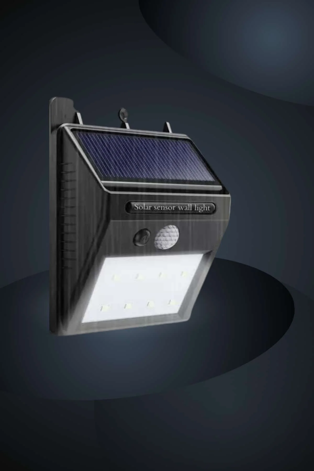 Bahçe Aydınlatma Sensörlü Güneş Enerjili Duvar Lambası 40 Led Işık Bahçe Aydınlatma Sensörlü Güneş Enerjili Duvar Lambası 40 Led Işık