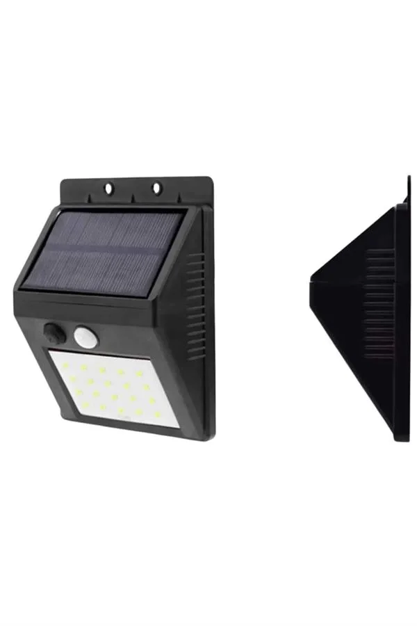 Bahçe Aydınlatması Güneş Enerjili Led Işık Lamba Sensörlü Dekorat