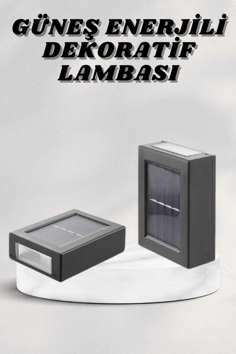 Bahçe Aydınlatması Solar Güneş Enerjili Dekoratik Led Işıklı Lamb