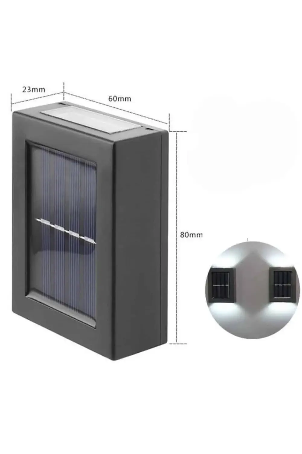 Bahçe Aydınlatması Solar Güneş Enerjili Dekoratik Led Işıklı Lamb