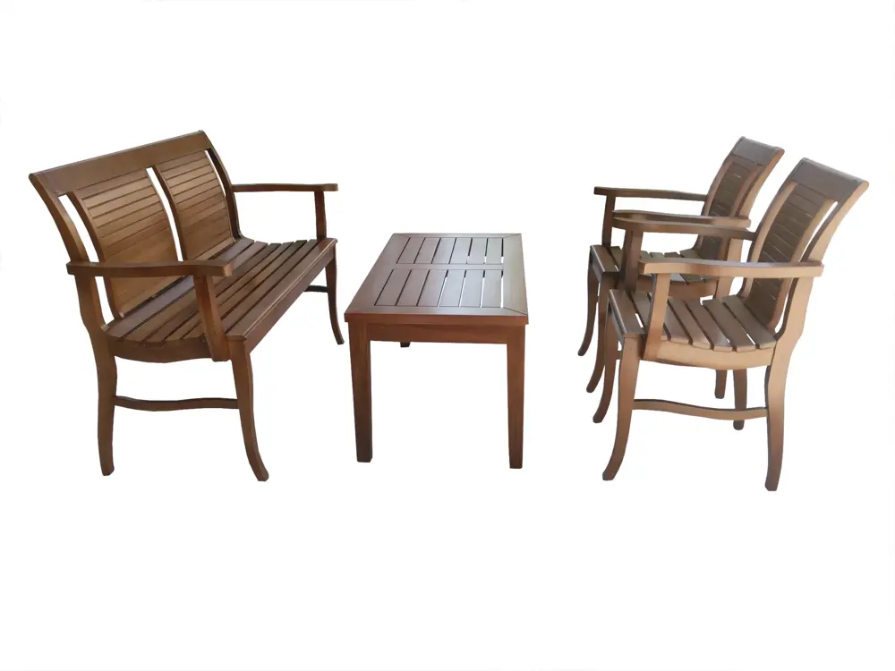 Bahçe-balkon 12391 RATTAN tk model Kayın Izgara Su etkilemez Kutu
