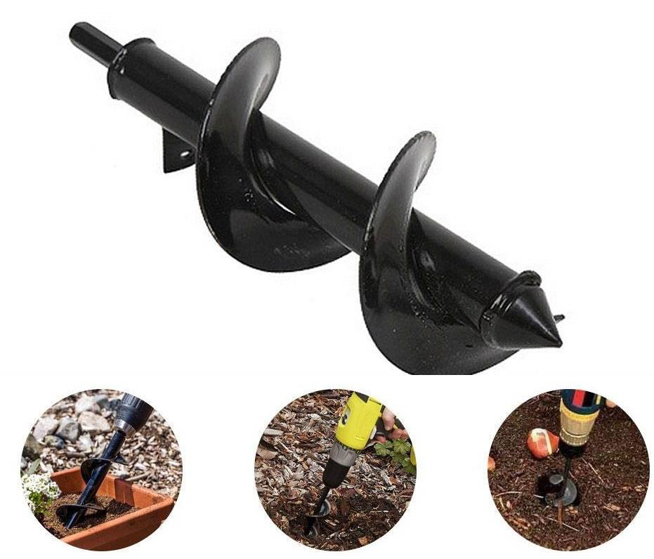 Bahçe Bitki Ekim Dikim Universal Toprak Burgu Aparatı