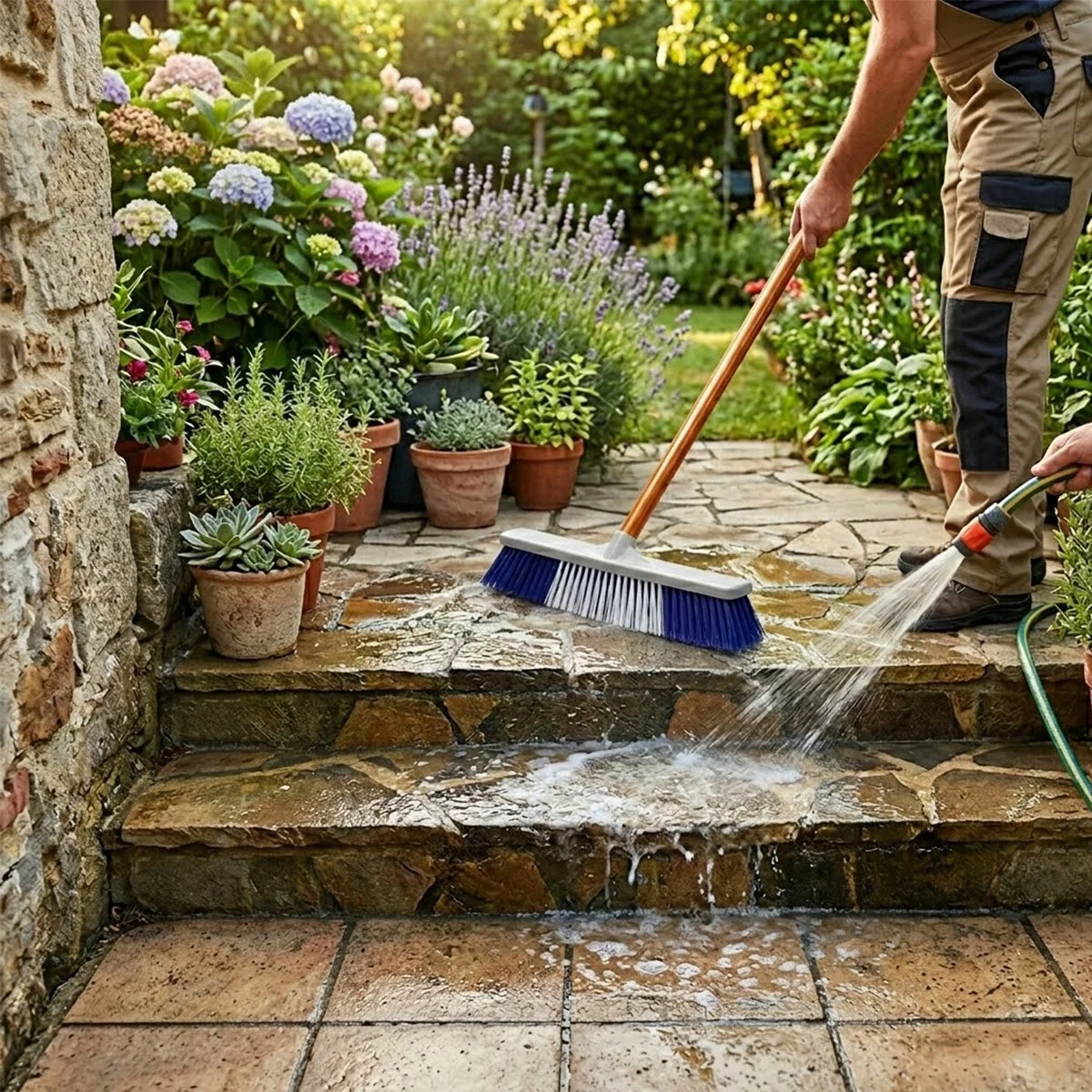 Bahçe Çalı Fırçası - 40 cm - Sert Plastik Fiyatı, Yorumları ve Özellikleri