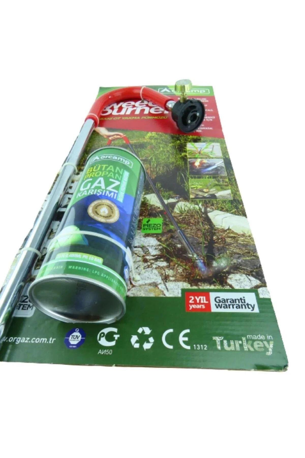 Bahçe Çim Yakma Pürmüzü | 227 Gram Tüplü Set