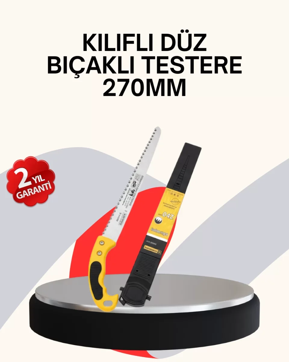 Bahçe İşleri İçin Kılıflı Budama Testere Bıçkı - Lisinya Bahçe İşleri İçin Kılıflı Budama Testere Bıçkı - Lisinya