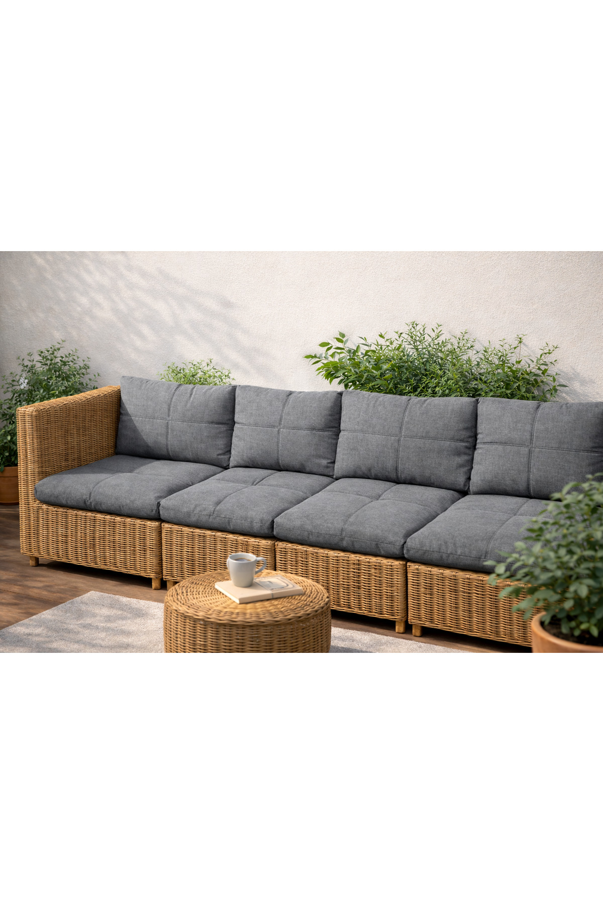 Bahçe Koltuk Minderi |Balkon Mobilyası Minderi Çay Seti Minderi S