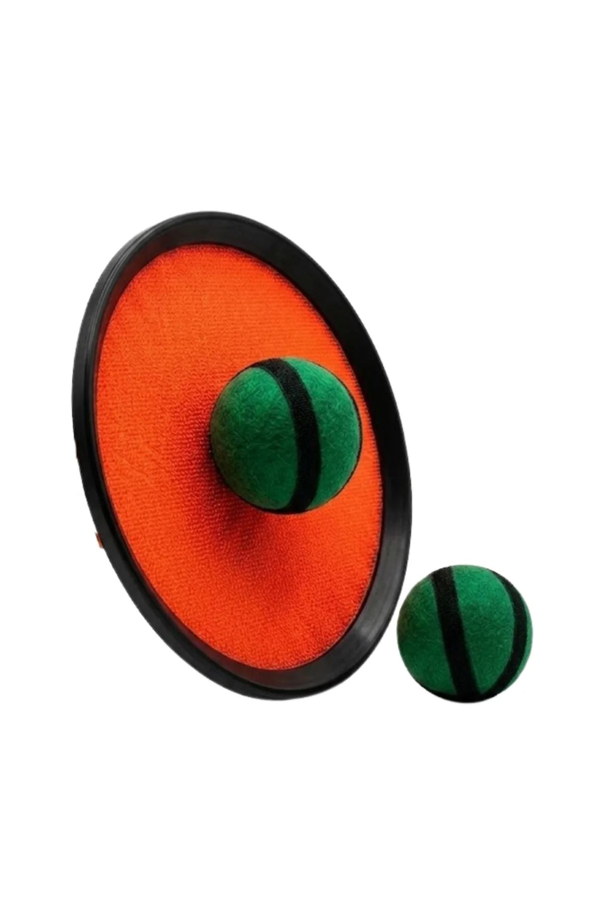 Bahçe Oyuncağı Velcro Top Yakalama Seti İki Kişilik Eğlence Oyunu - Görsel 3