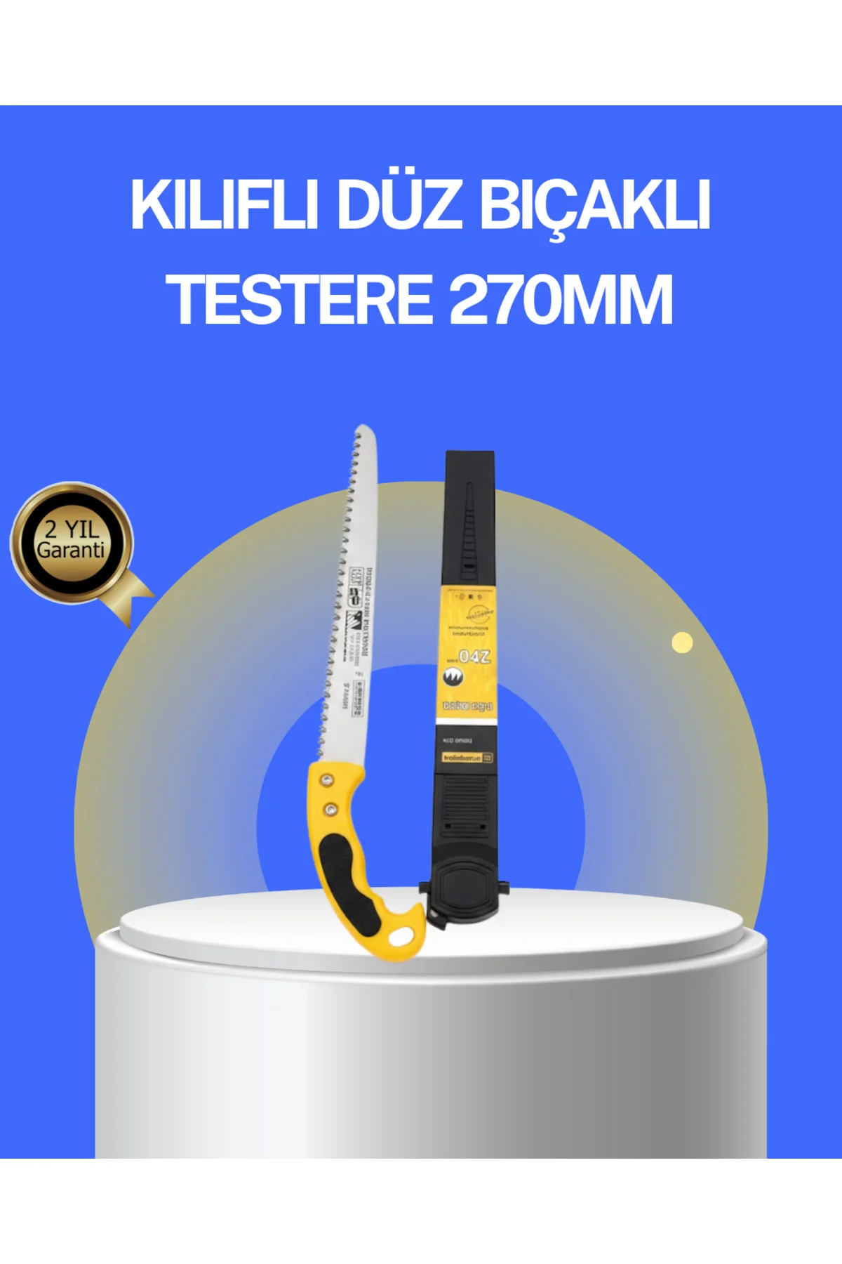 Bahçe ve Ağaç Budama Testeresi Ergonomik Saplı