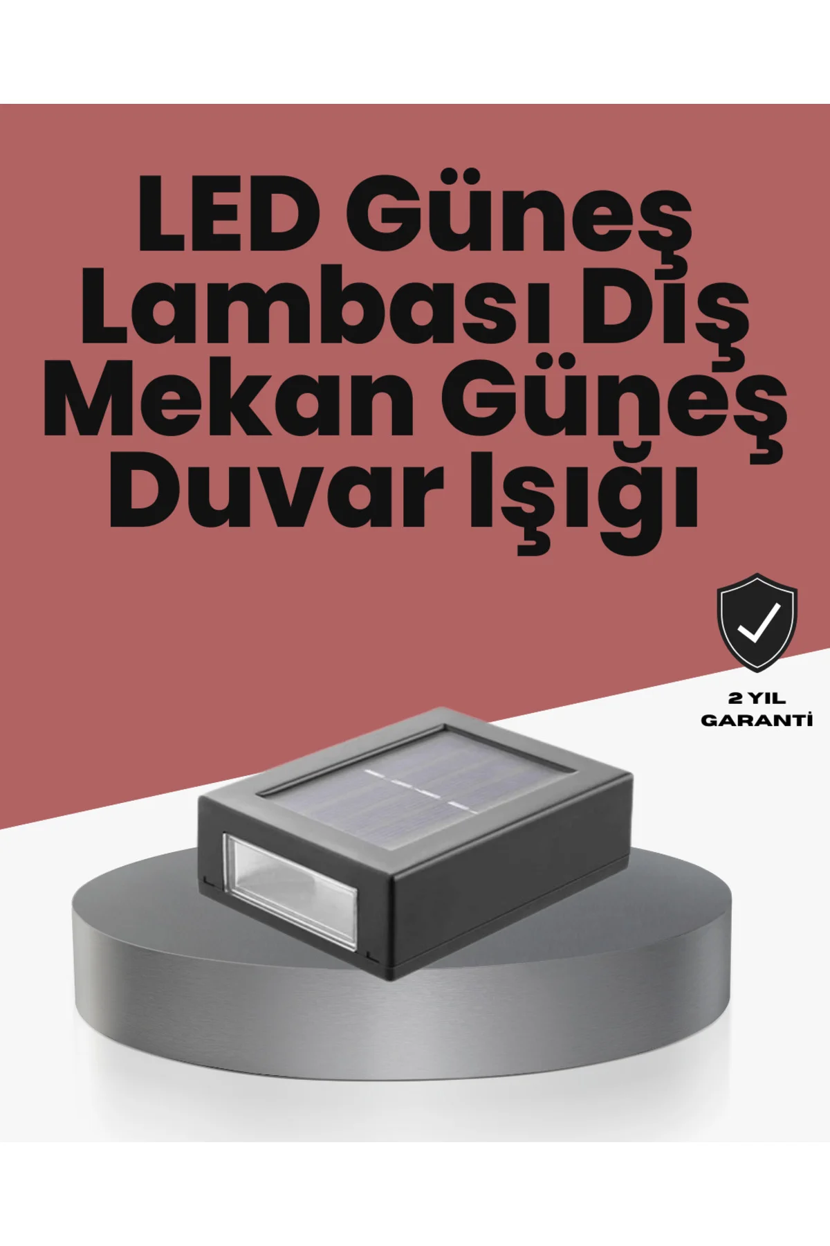 Bahçe ve Balkon İçin Güneş Enerjili Lamba