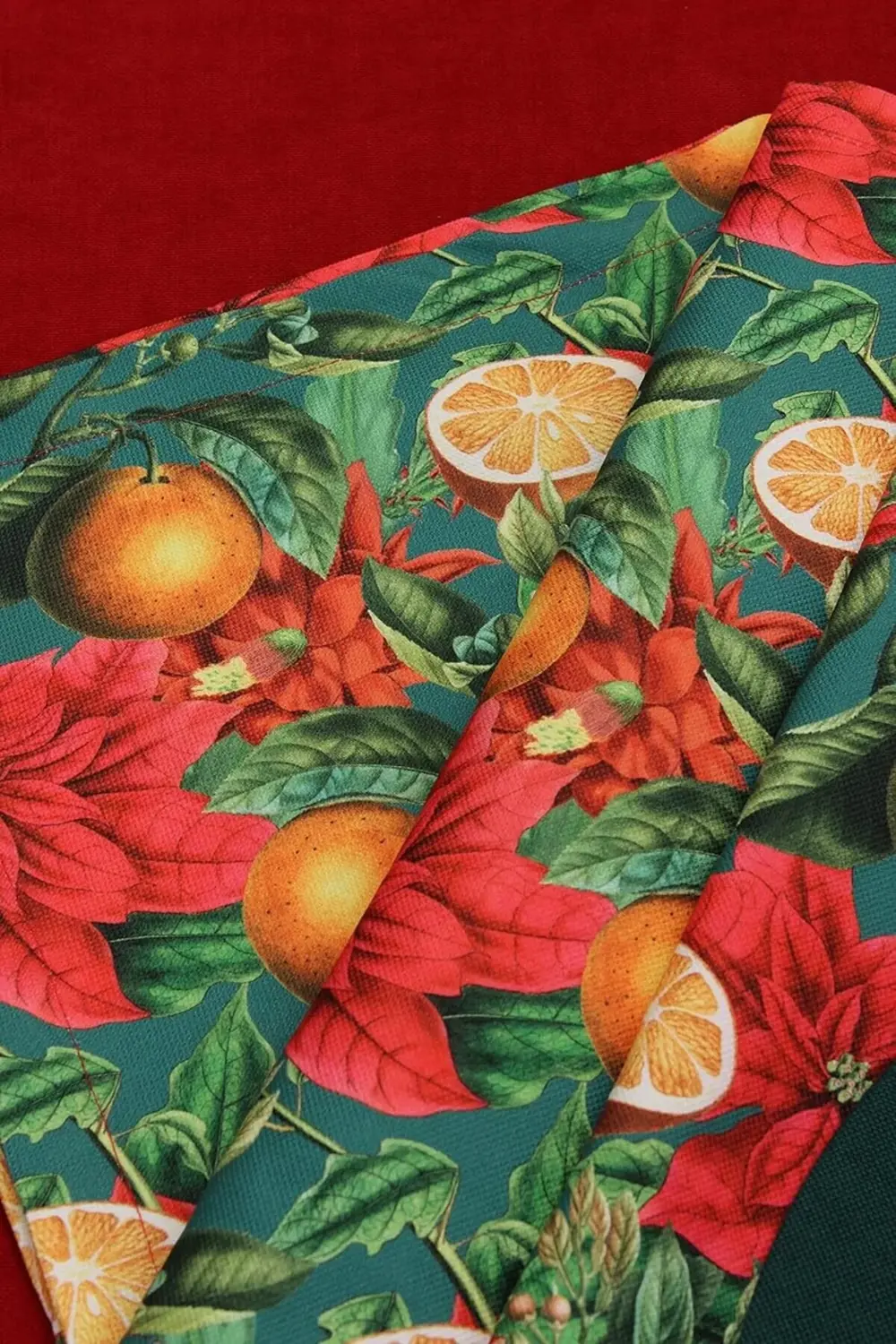 Bahçesi Desenli Baskılı Runner Servis 40x150 cm 1185222