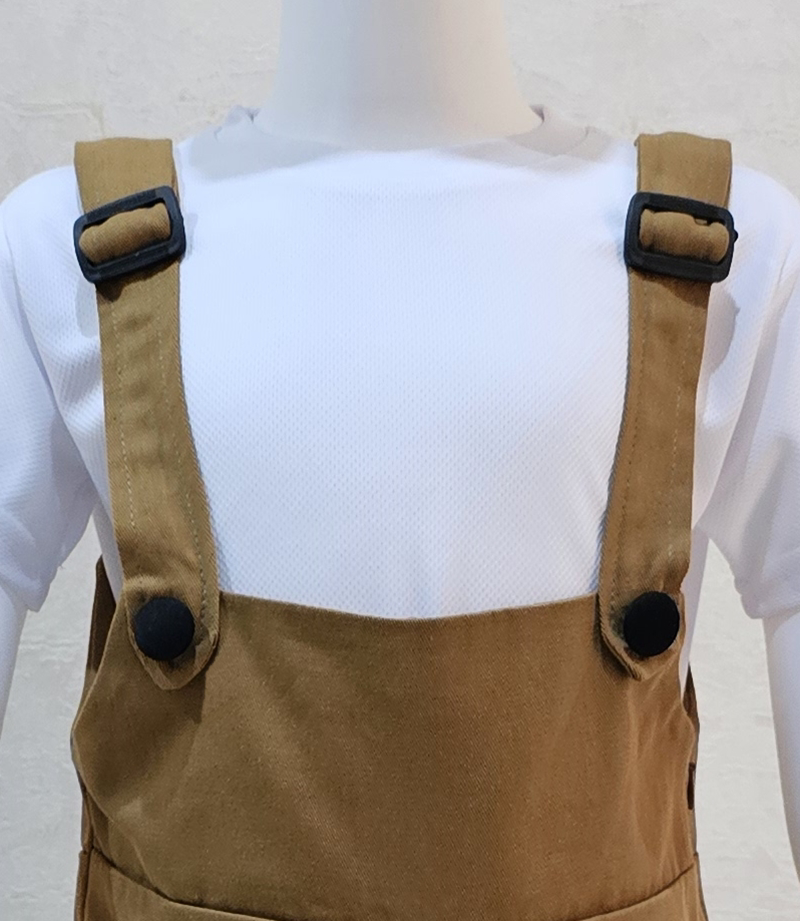 Bahçıvan Tulum ve Şapka Set Taba