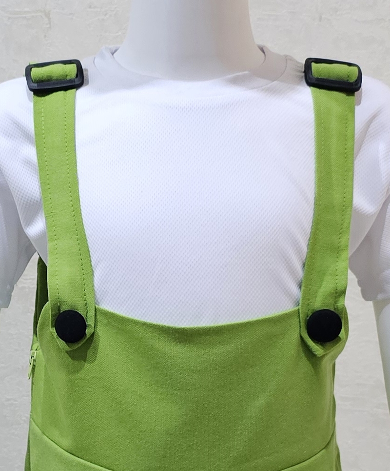 Kostüm Sarayı Bahçıvan Tulum Ve Şapka Set Yeşil