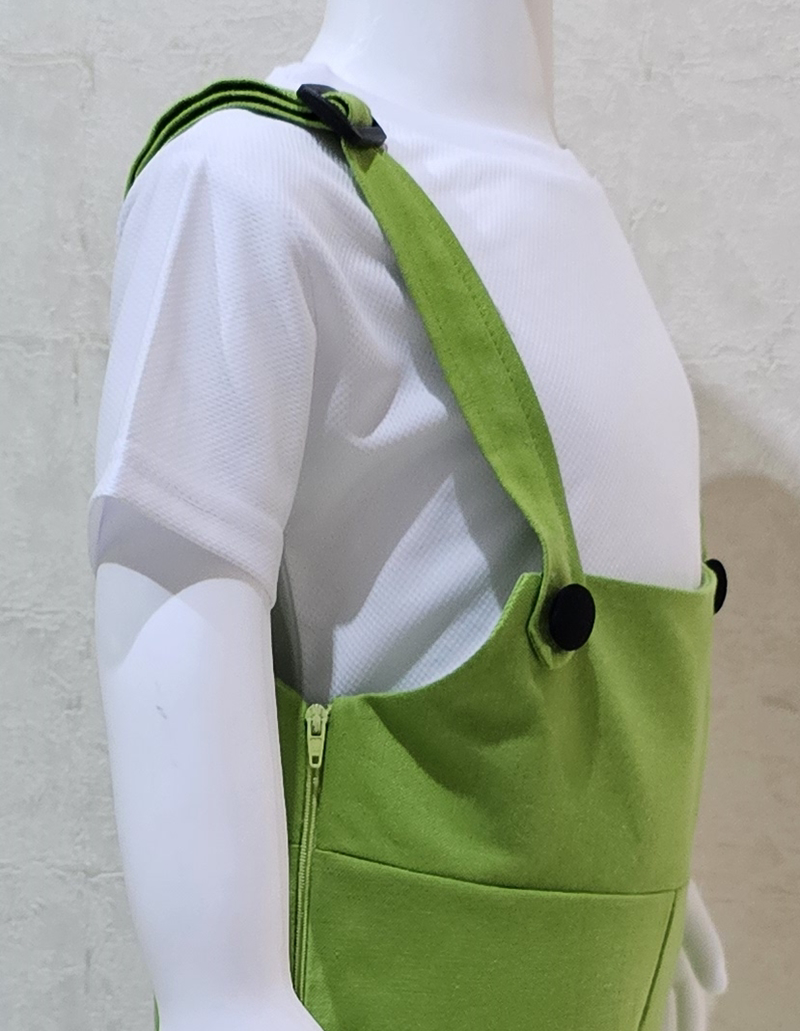 Kostüm Sarayı Bahçıvan Tulum Ve Şapka Set Yeşil