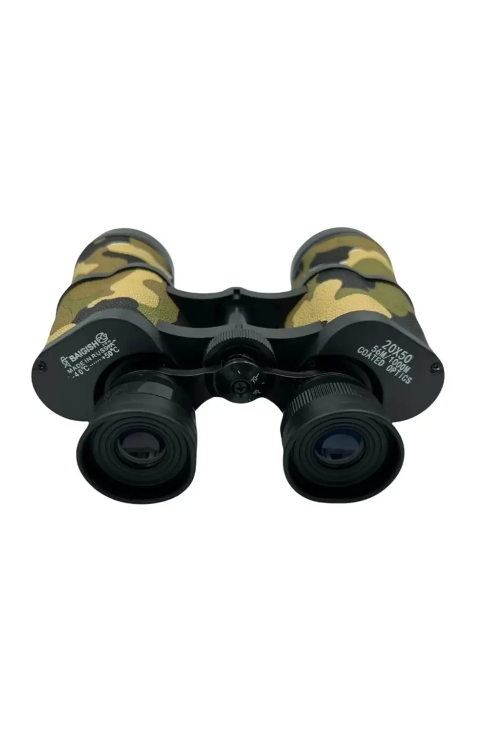 Baigish 20x50 Rus Model Kamuflaj Dürbün, Süper Kalite 1000m/56m