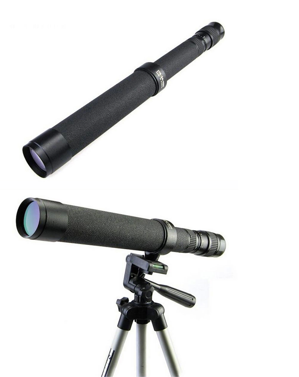 Baigish Zt824x40 Rus Model  Zoomlu ,deri Çantalı Tripot Bağlanan 