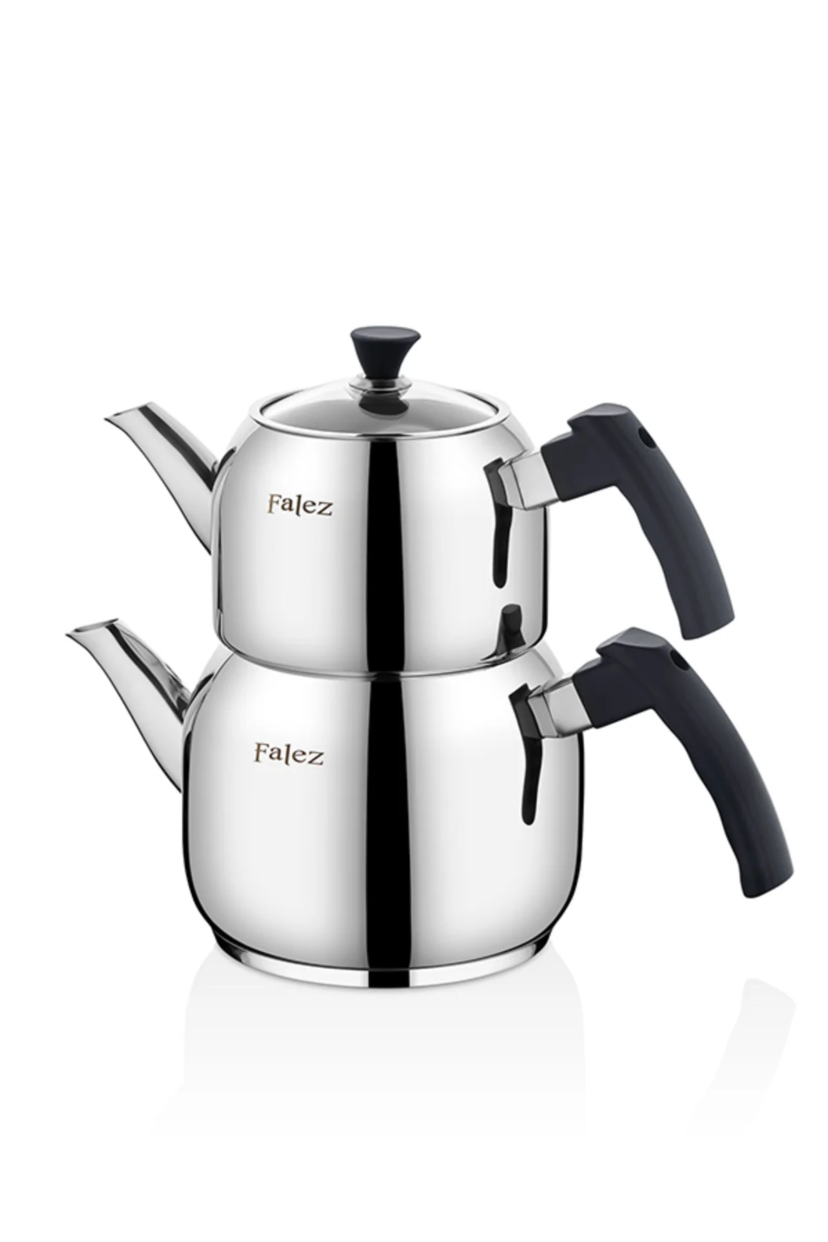 Bakalit Sap Mini Boy Çelik Çaydanlık Takımı falez