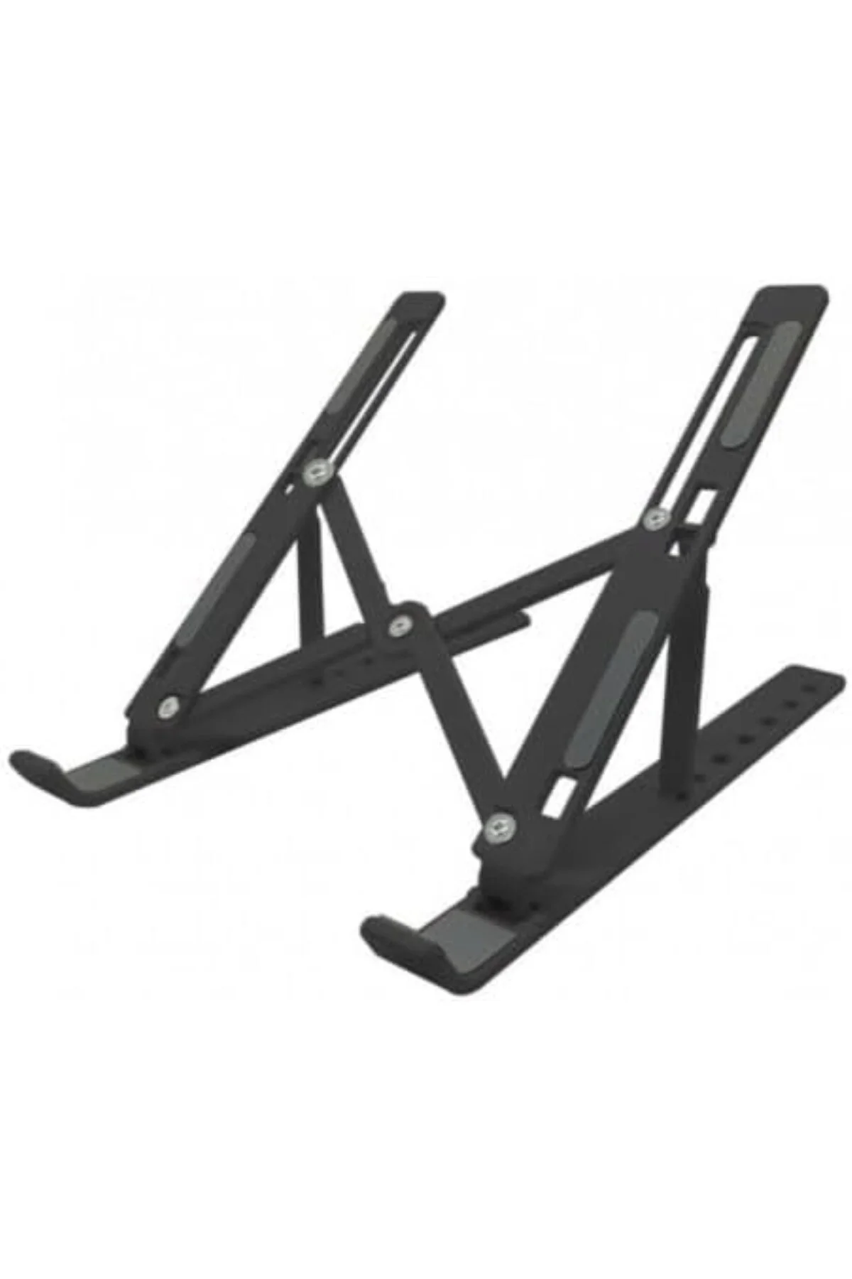 BakGelAl 7 Kademeli Ayarlı Katlanabilir Laptop Tablet Standı Siya