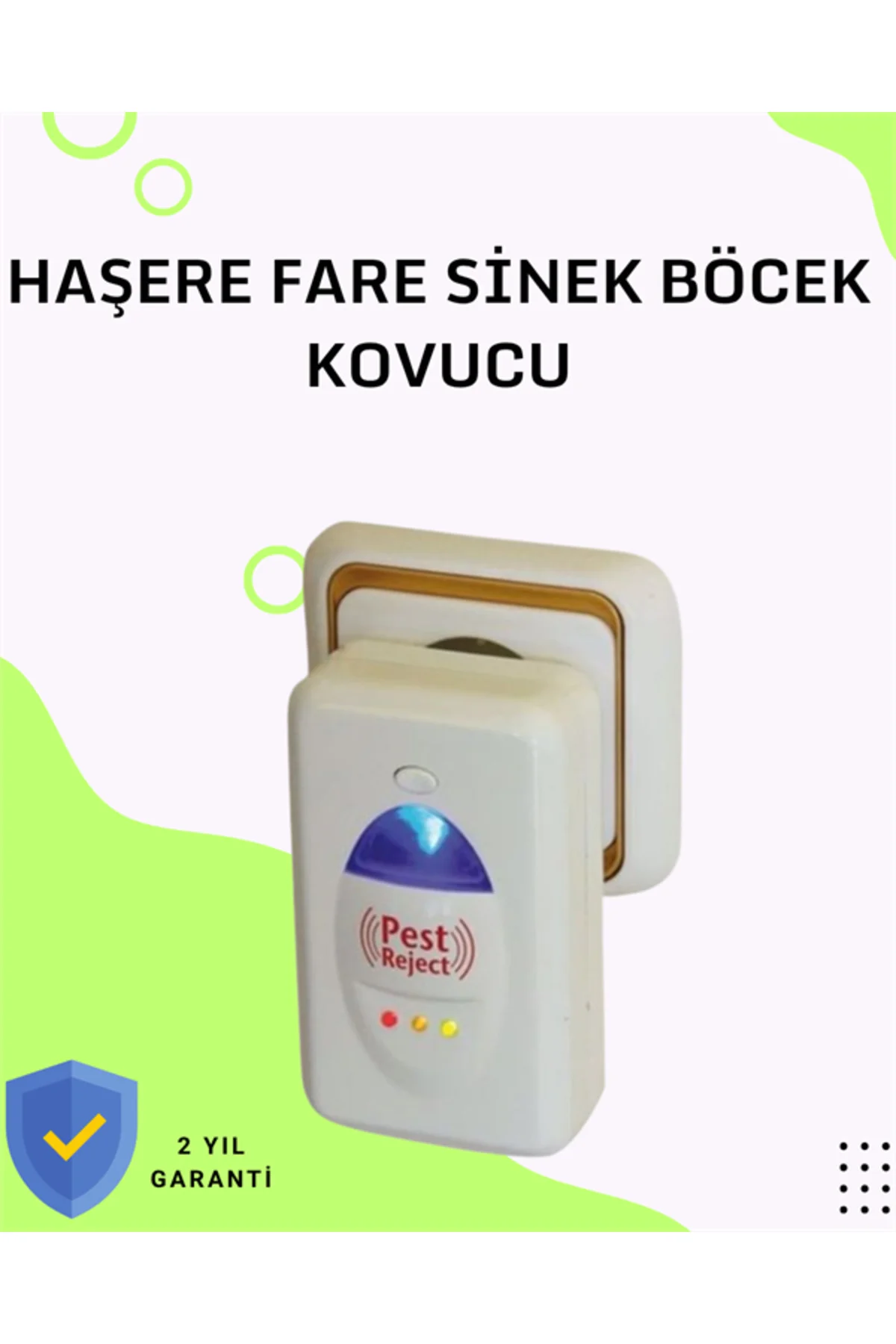 Bakım Gerektirmeyen Ultrasonik Haşere Kovucu – Uzun Ömürlü Kullan