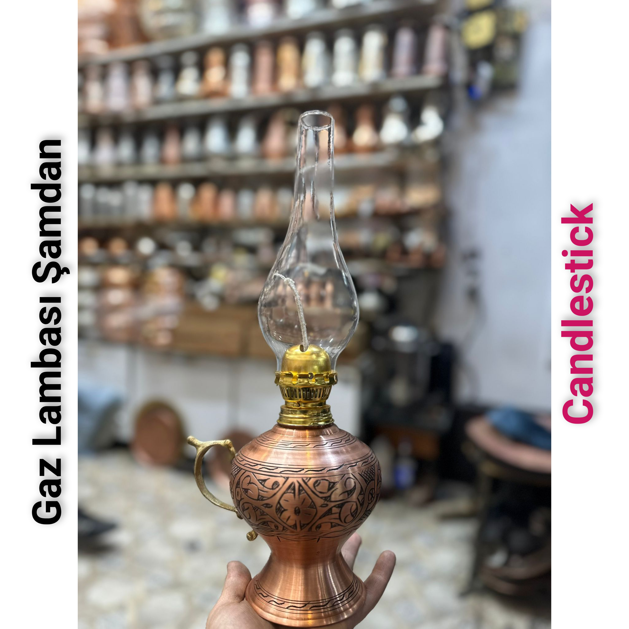 Safir Çay Kazanlari Bakır Gaz Lambası Şamdan Dekoratif Antik Bakır Osmanlı Gaz Lambası Portatif Nostaljik Gaz Lambası Safir Çay Kazanlari Bakır Gaz Lambası Şamdan Dekoratif Antik Bakır Osmanlı Gaz Lambası Portatif Nostaljik Gaz Lambası