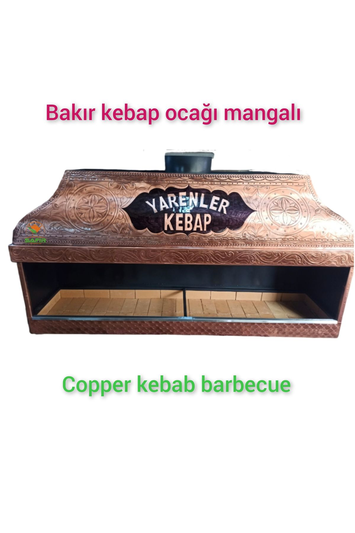 Safir Çay Kazanlari Bakir Ocakbaşi Kapali Kasa Ocakbaşi  Mangalbaşi Bakir Köfte Ocaği