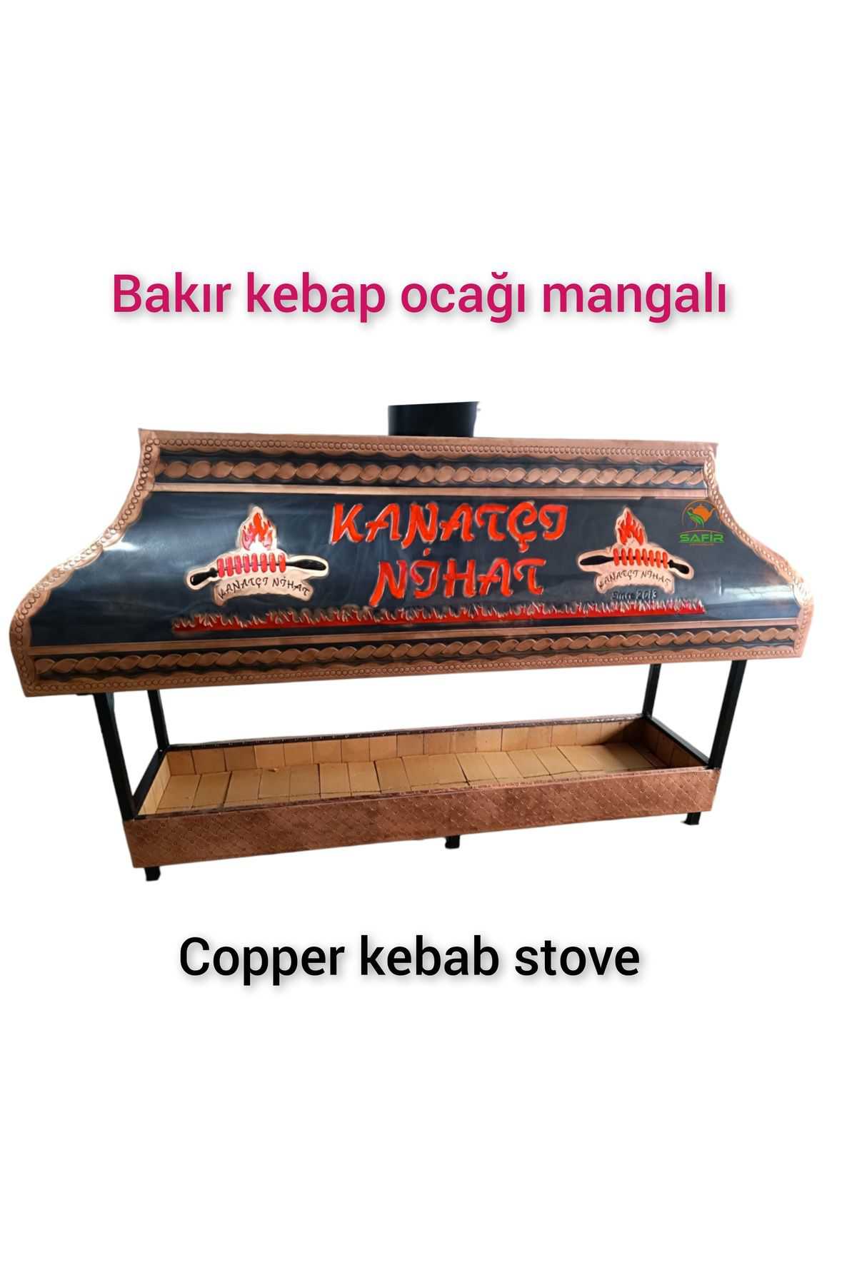 Safir Çay Kazanlari Bakir Ocakbaşi Açik Kasa Ocakbaşi - Mangalbaşi Bakir Köfte Ocaği 